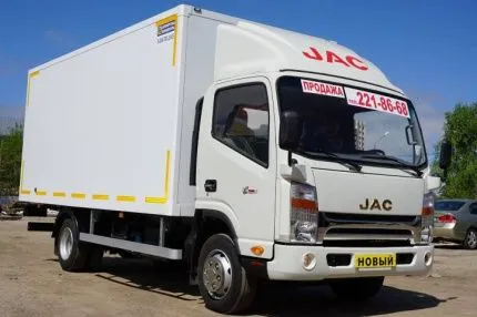 Изотермический фургон JAC N 75